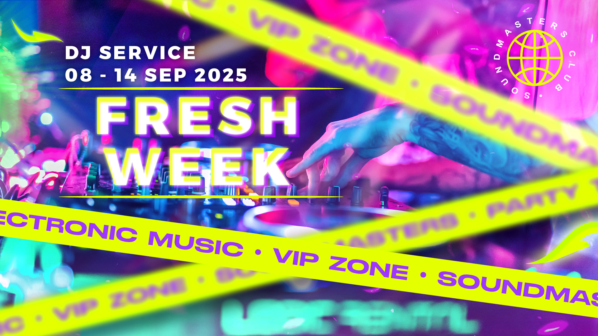 Fresh Week DJ Service 08 - 14 September 2025