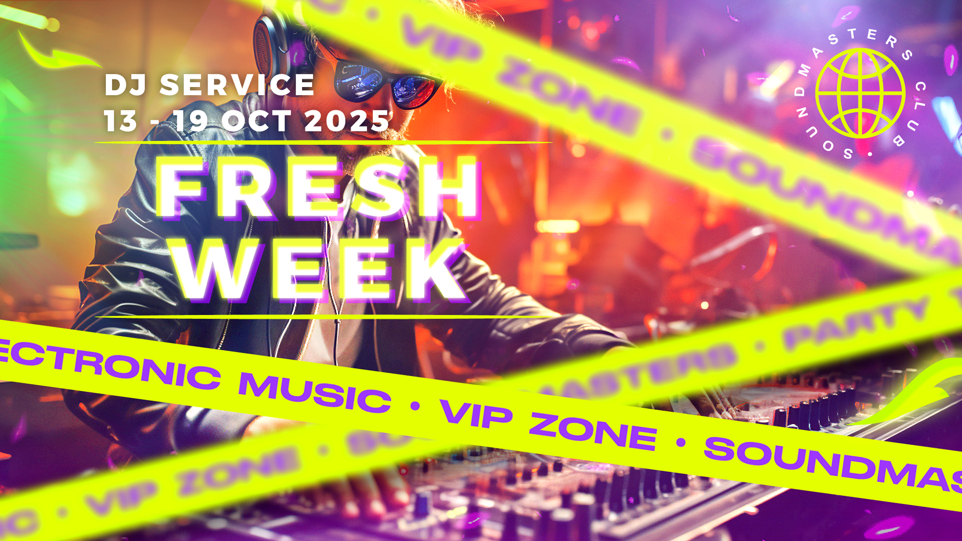 Fresh Week DJ Service 13 - 19 October 2025