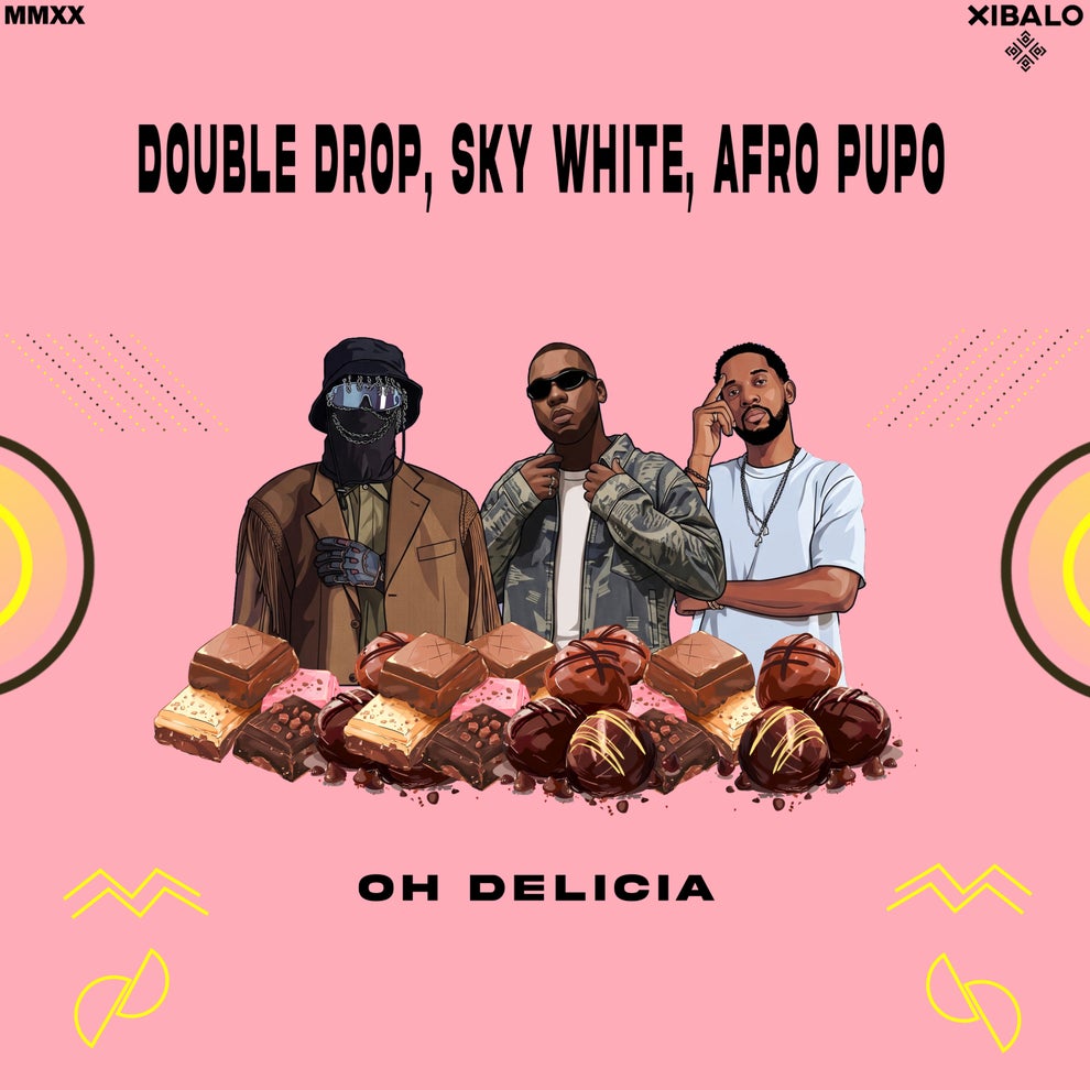 Double Drop Afro Pupo Sky White - Oh Delicia
