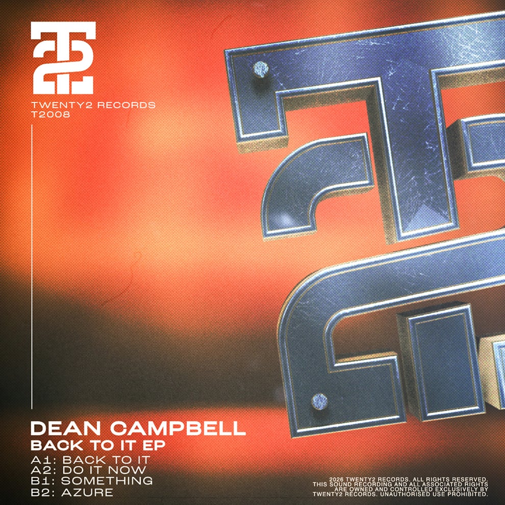 Dean Campbell - Back To It EP