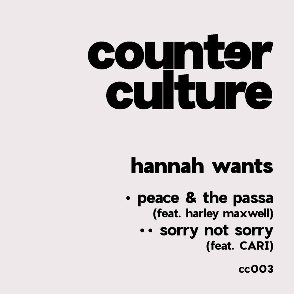 Hannah Wants - peace  the passa sorry not sorry